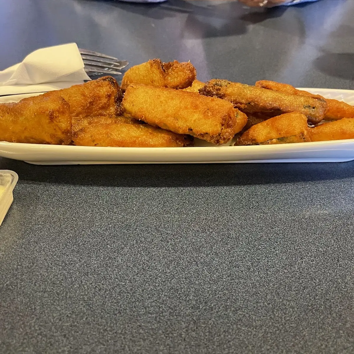 Greasy Zucchini Sticks
