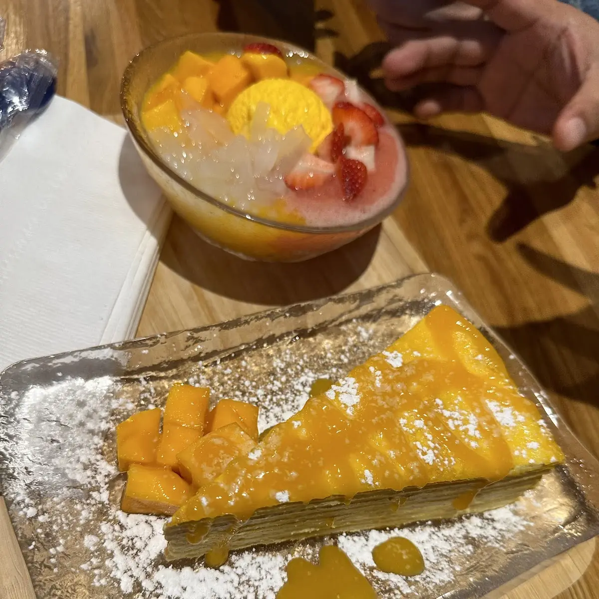 Mango Crepe Cake