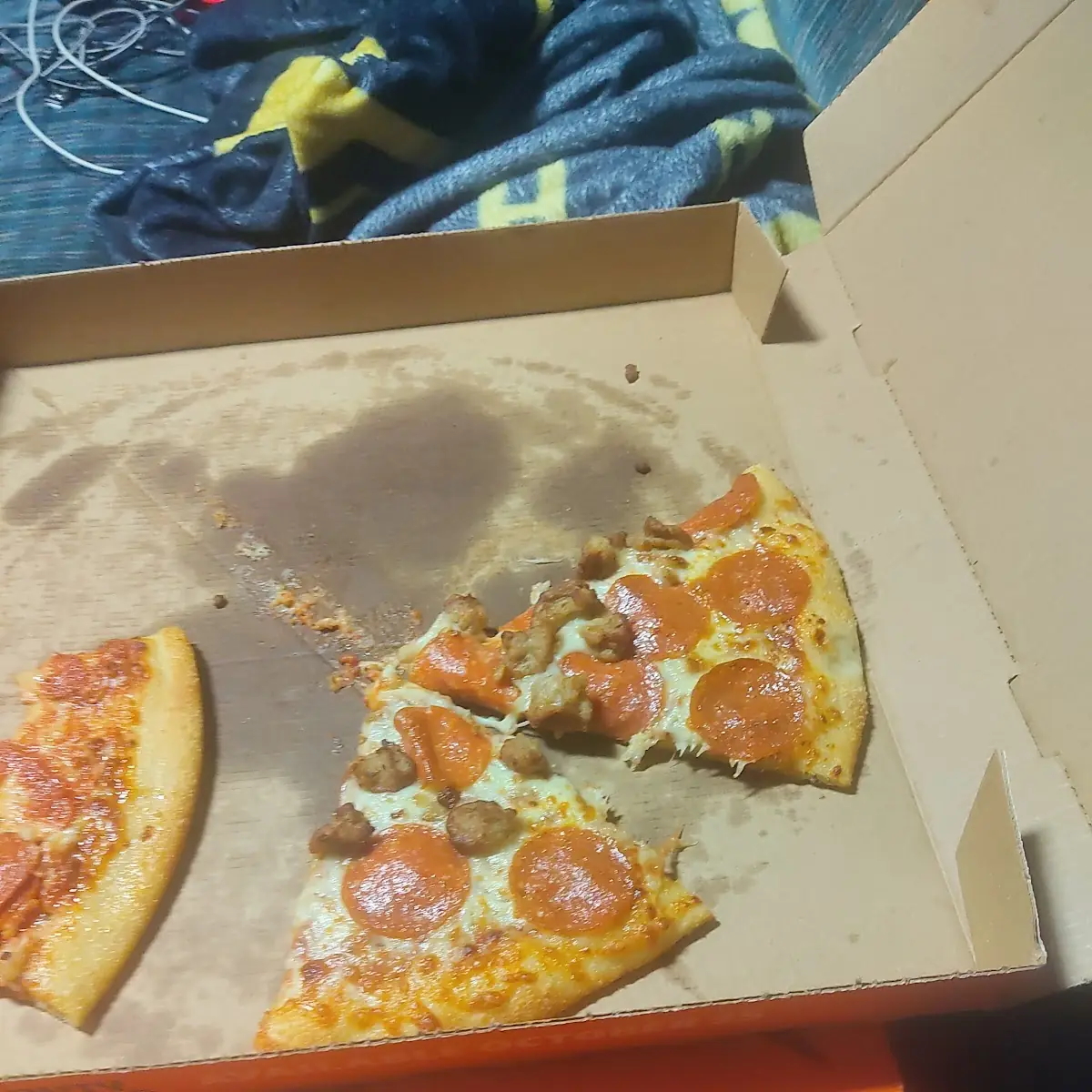Sausage Pepperoni Pizza
