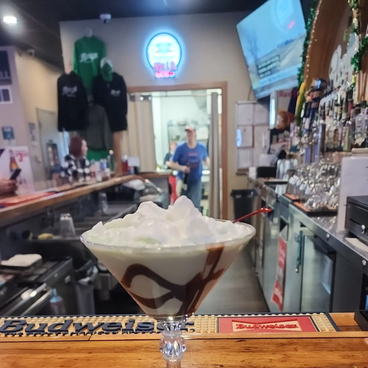 Chocolate Mint Martini for St Pattys Day