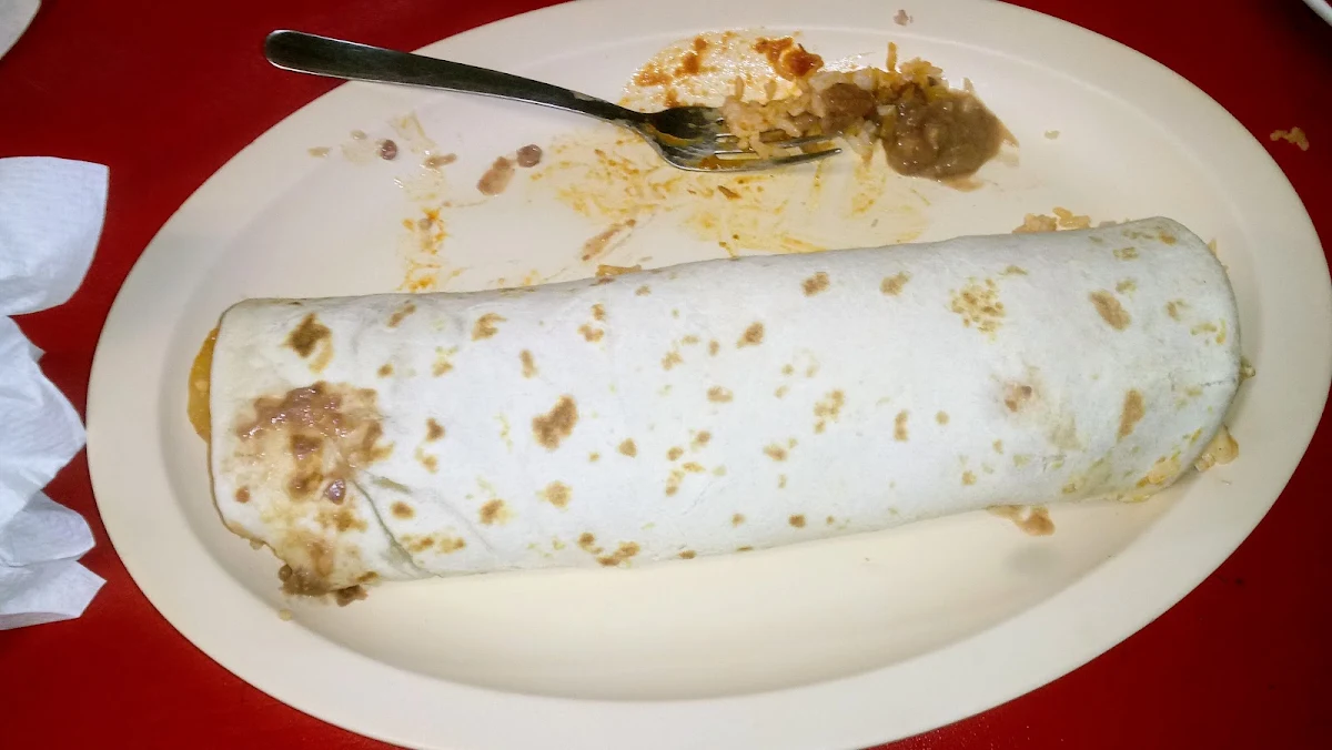 Chicken Fajita Burrito