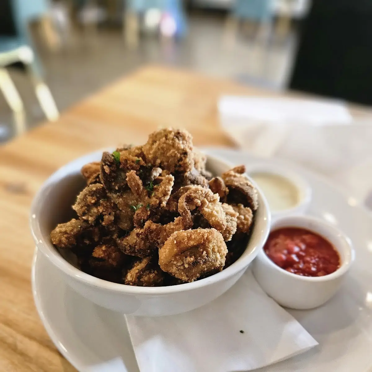 Vegan Fried Mushrooms