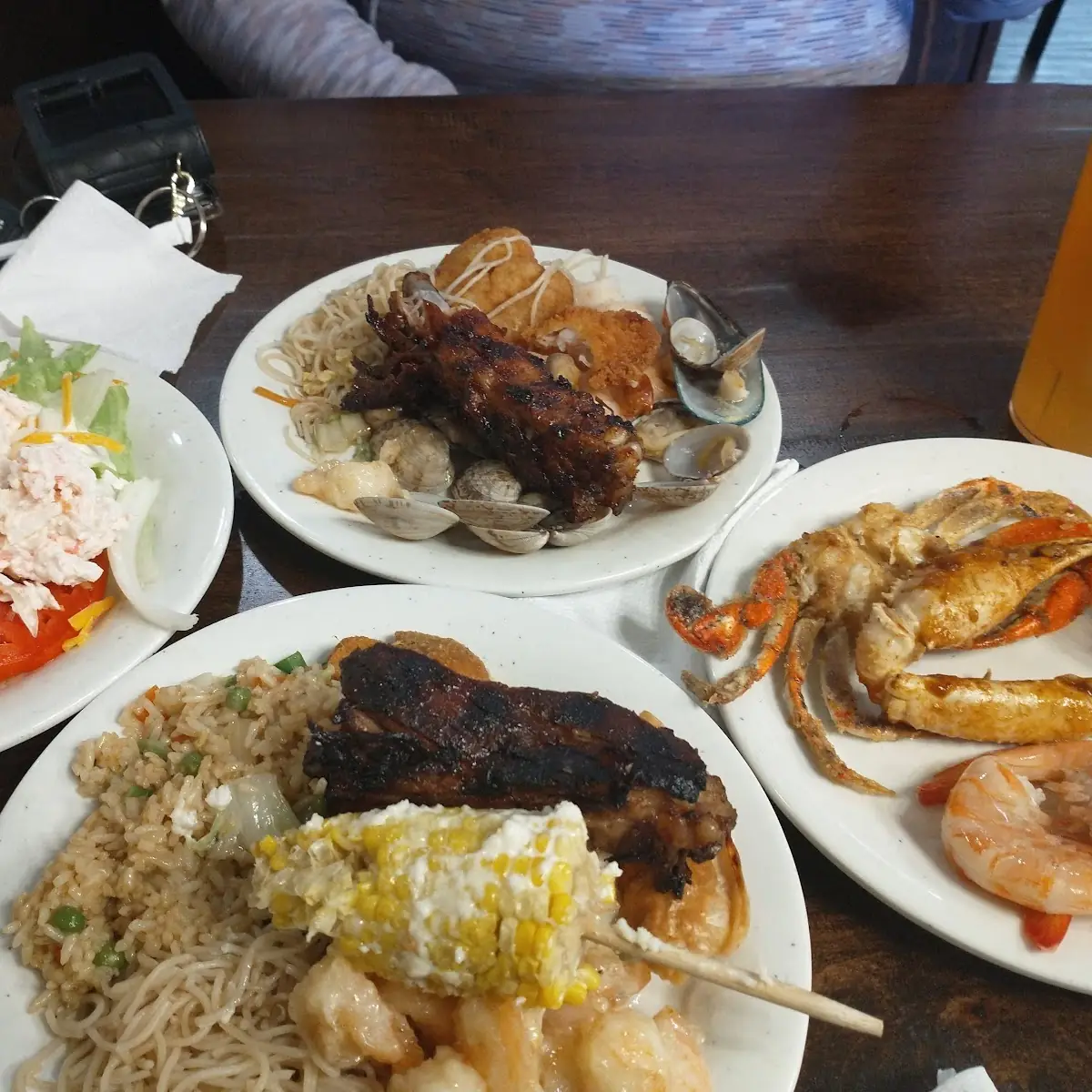 Crab Legs Seafood Salad