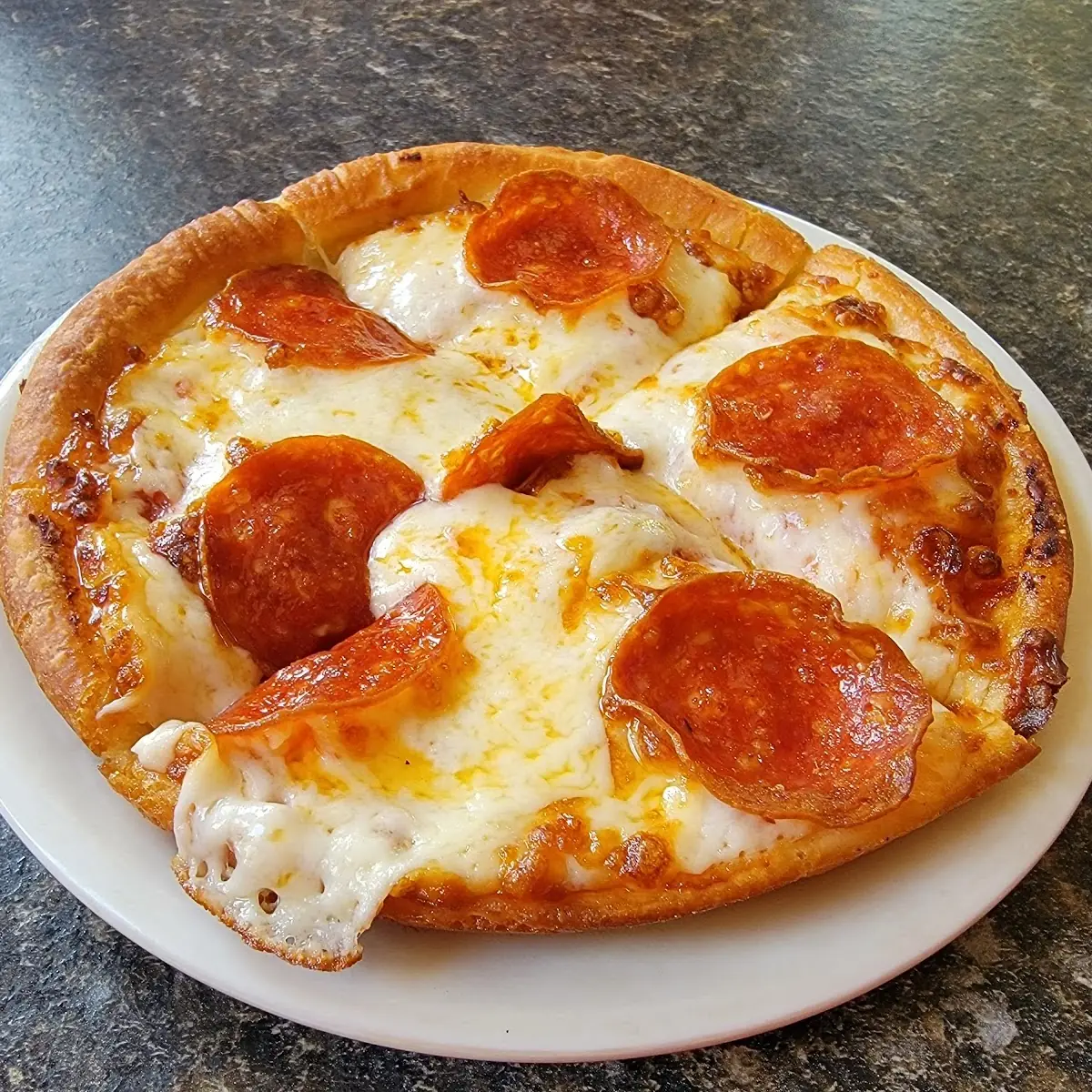 Cheese and Pepperoni Pizza