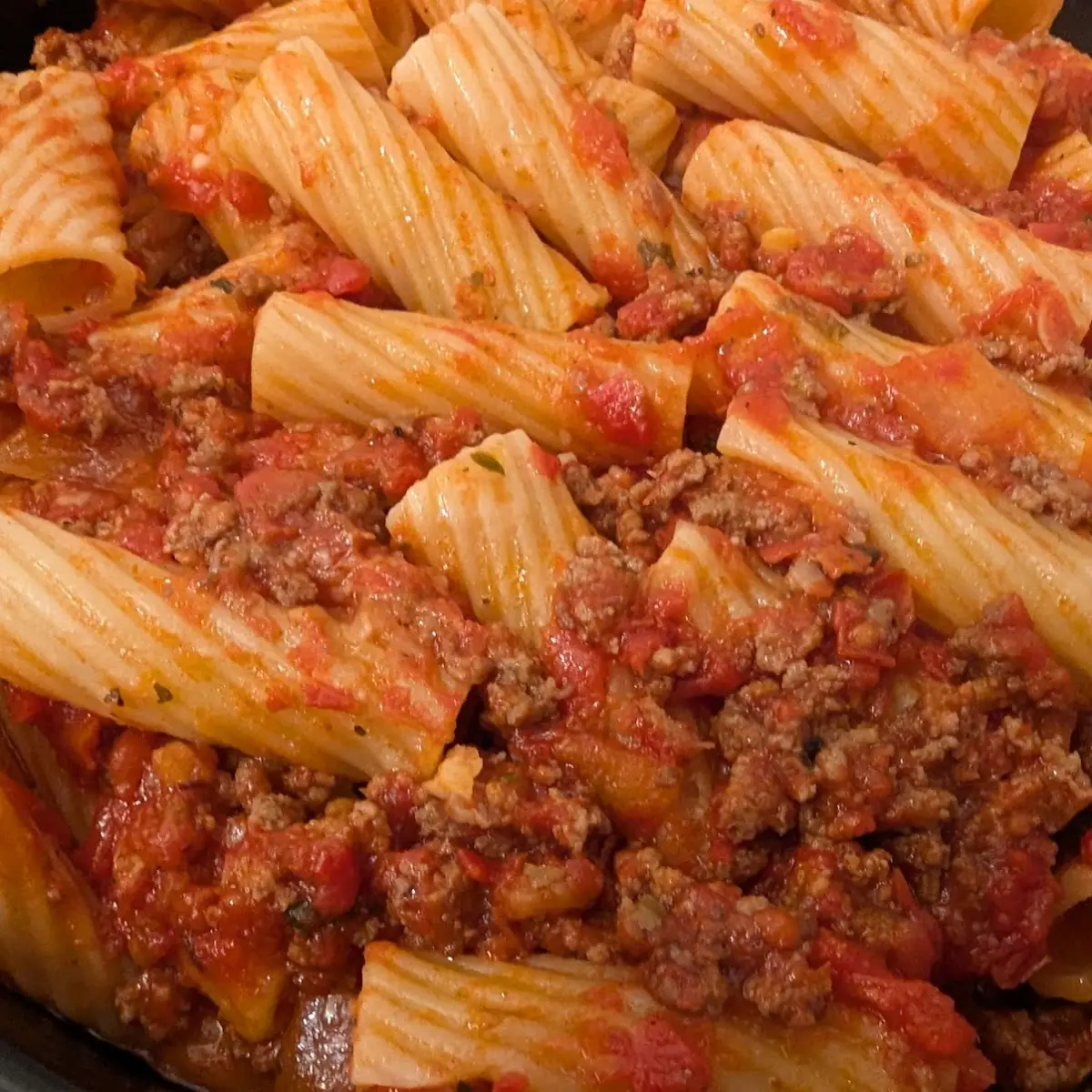 Rigatoni Bolognese