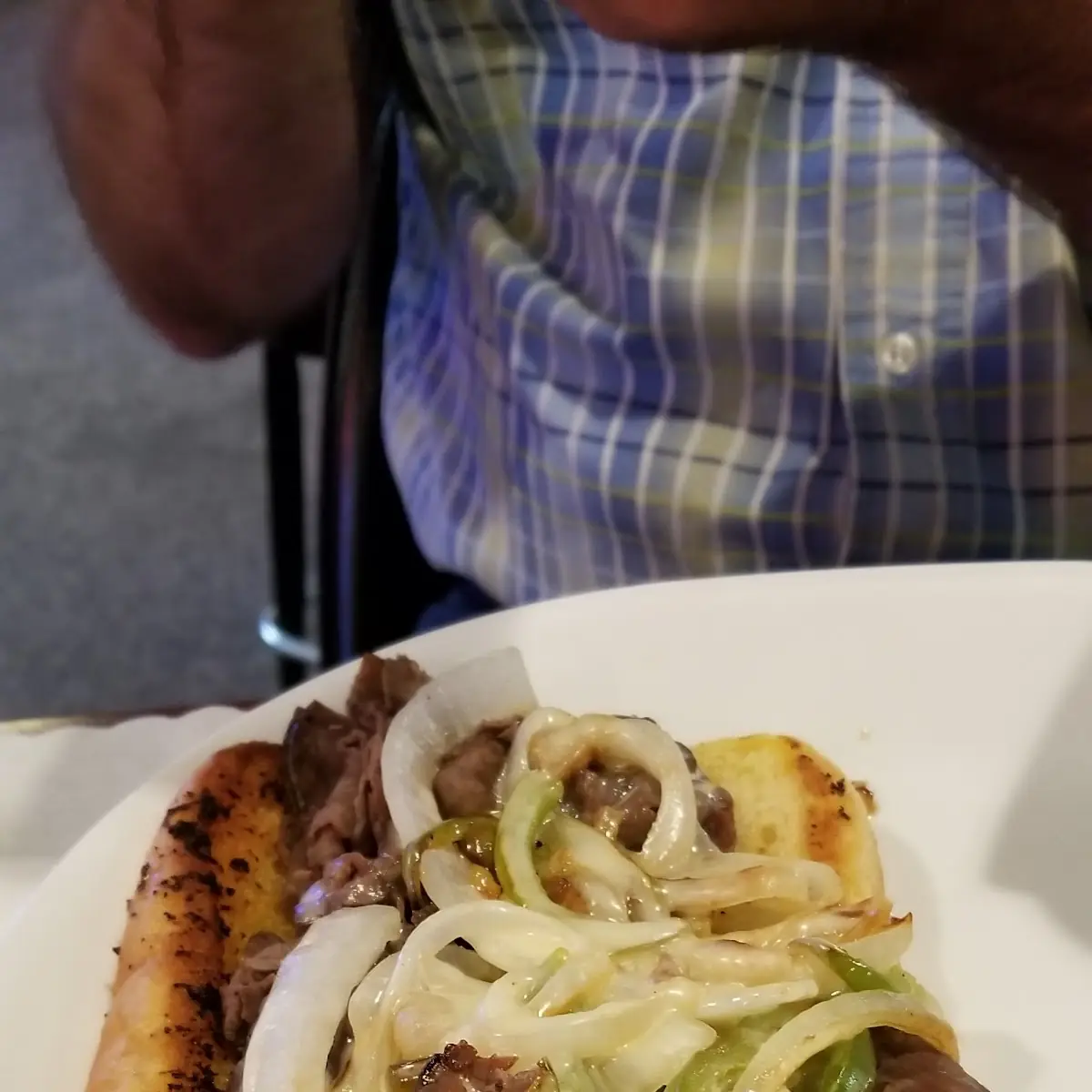 Philly Cheese Steak w Chips