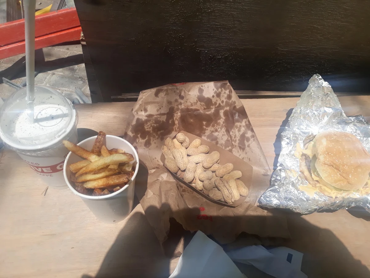 Cheeseburgers Fries and Shake