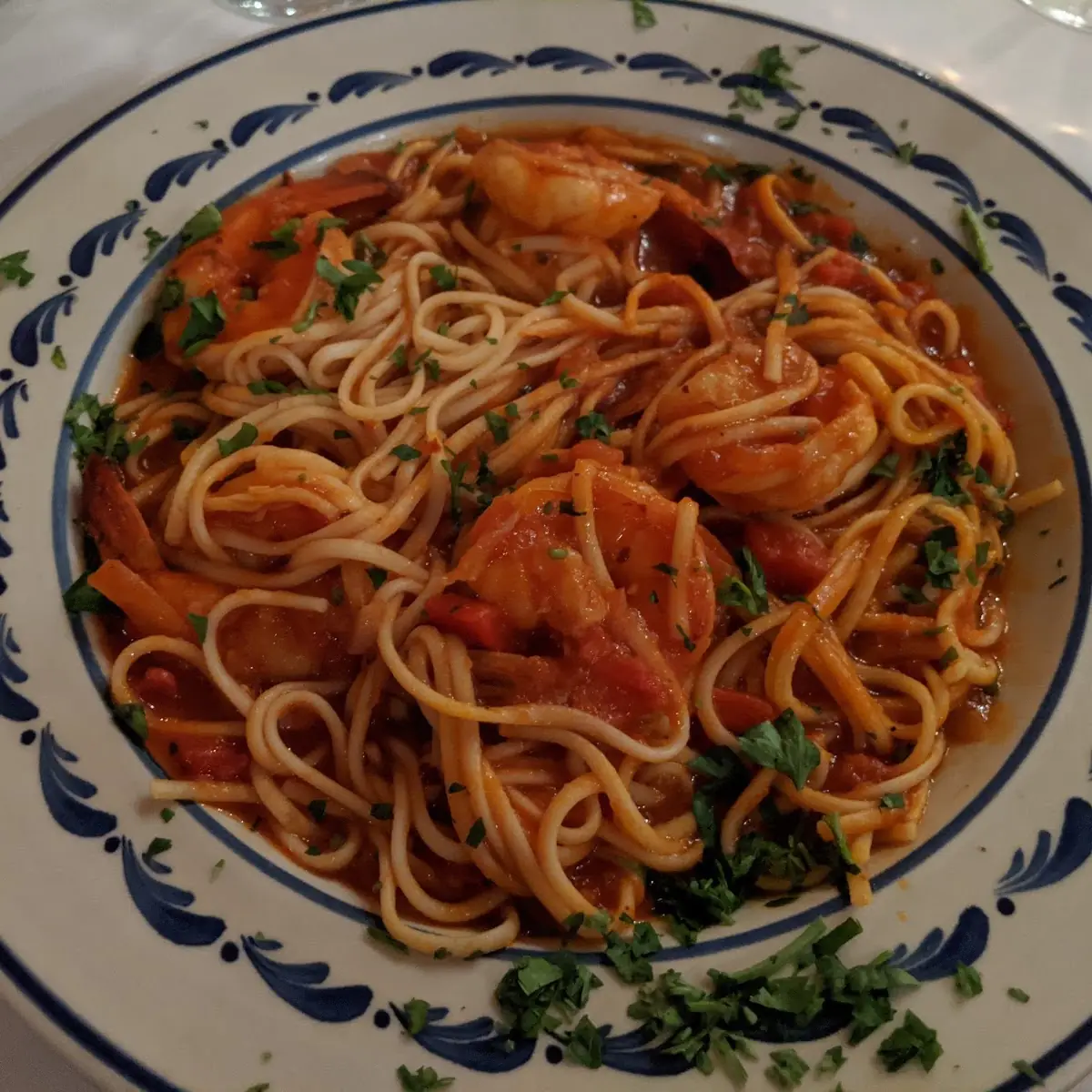 Shrimp Linguini