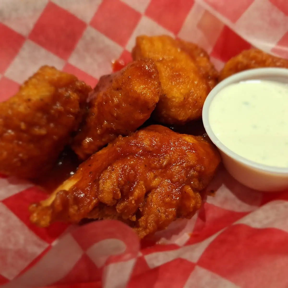 Honey BBQ Boneless Wings