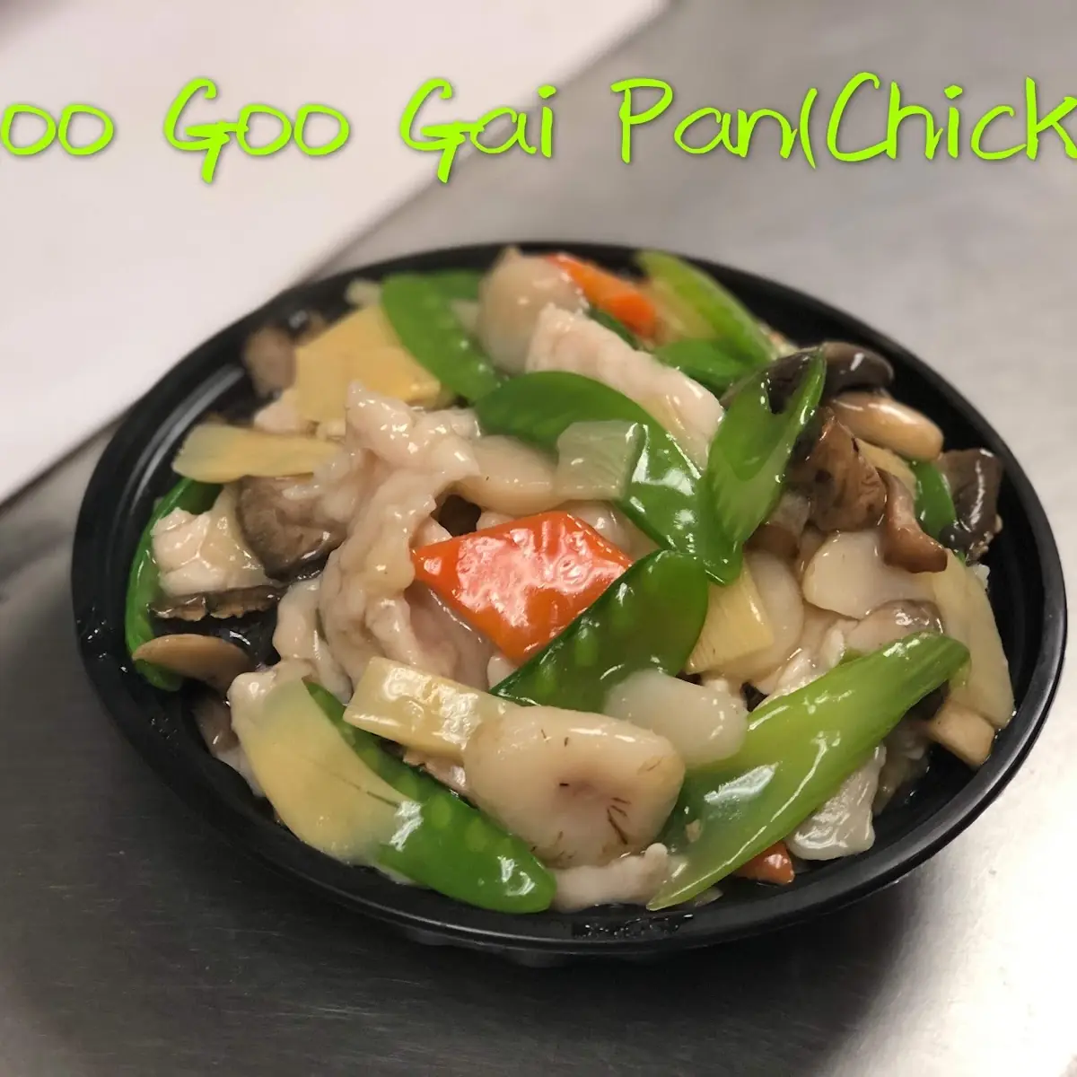 Moo Goo Gai Pan Chicken
