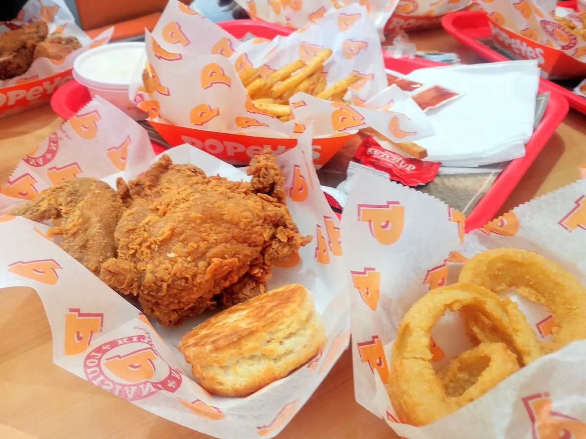 Fried Chicken Combo, Popeyes Louisiana Kitchen