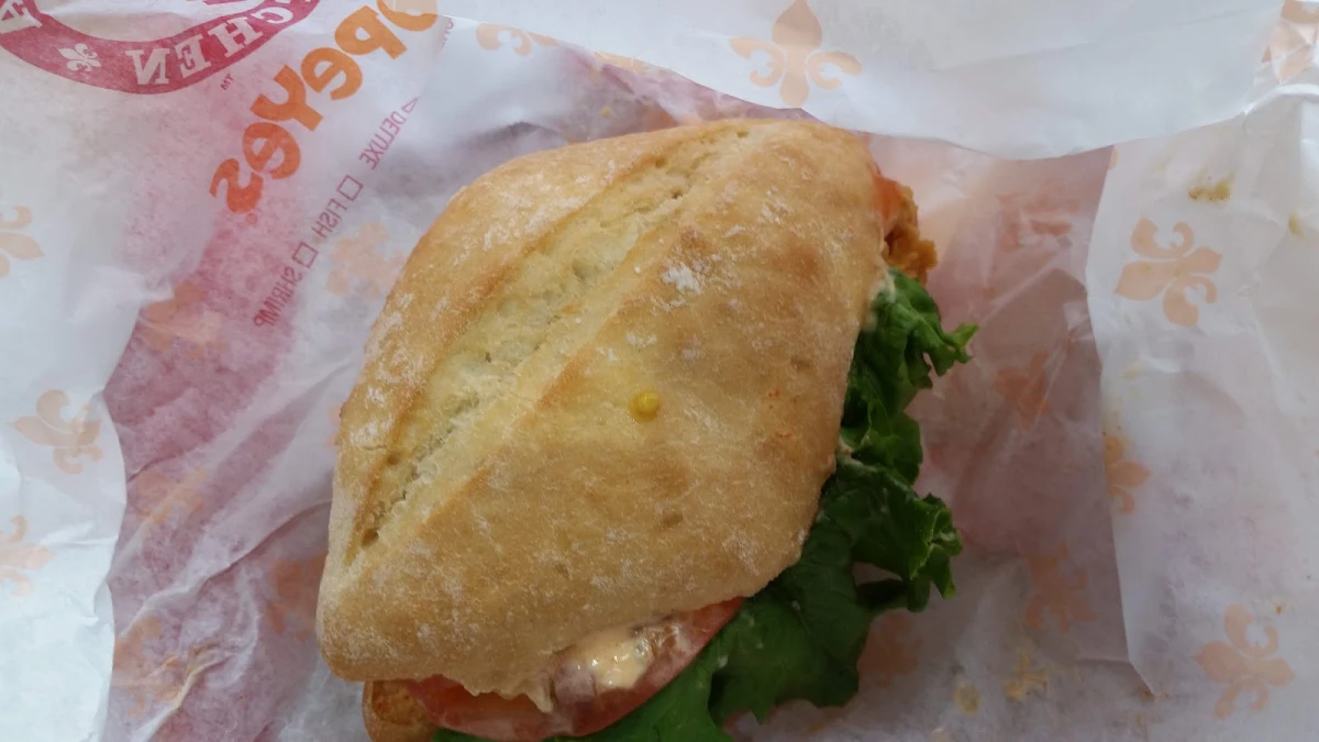 Southwest Chipotle Chicken Sandwich, Popeyes Louisiana Kitchen