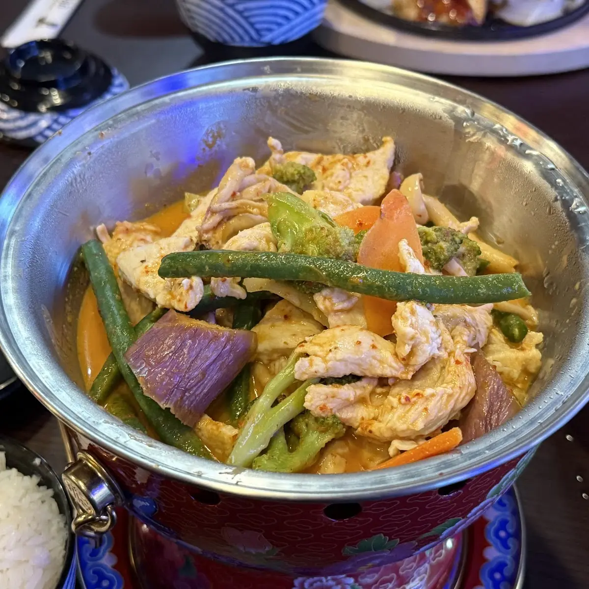 Red Thai Curry with Chicken