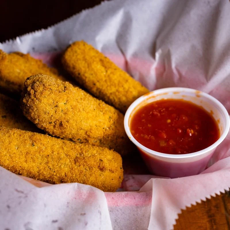 Hand Breaded Mozzarella Sticks