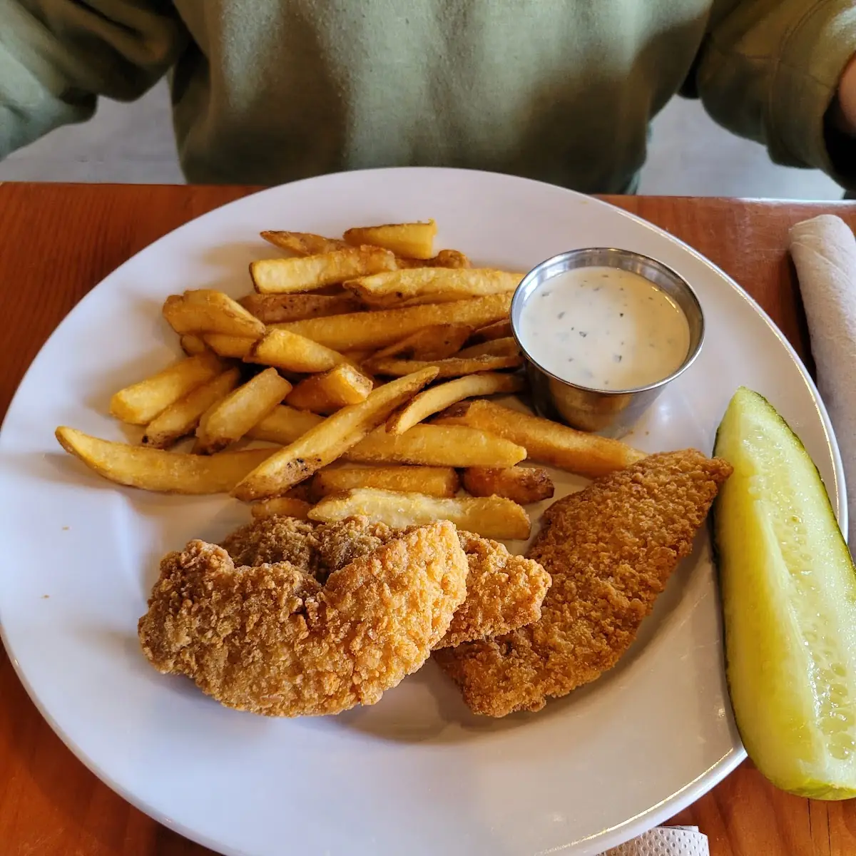 Salmon Fish & Chips
