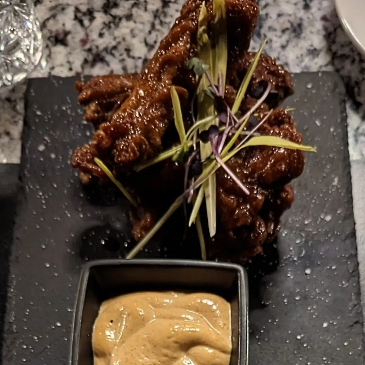 Duck Wings and Fried Deviled Eggs