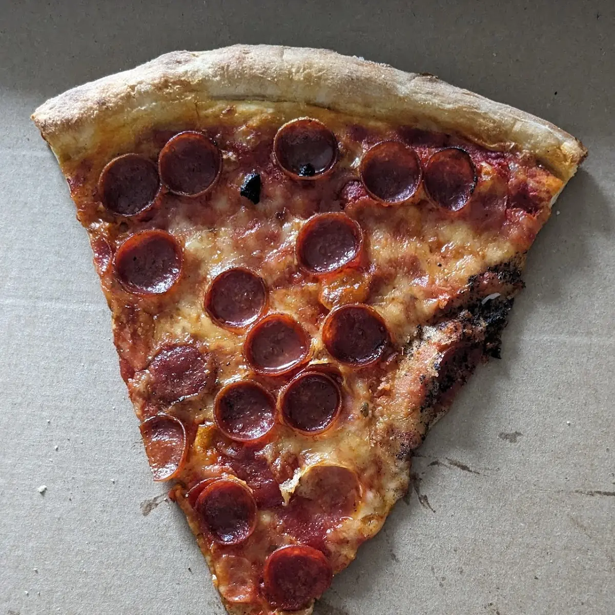 Slice of Pepperoni Pizza