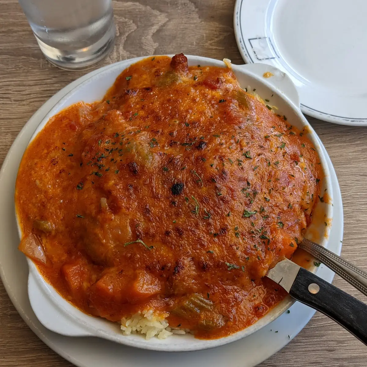 Baked Pork Chop Rice