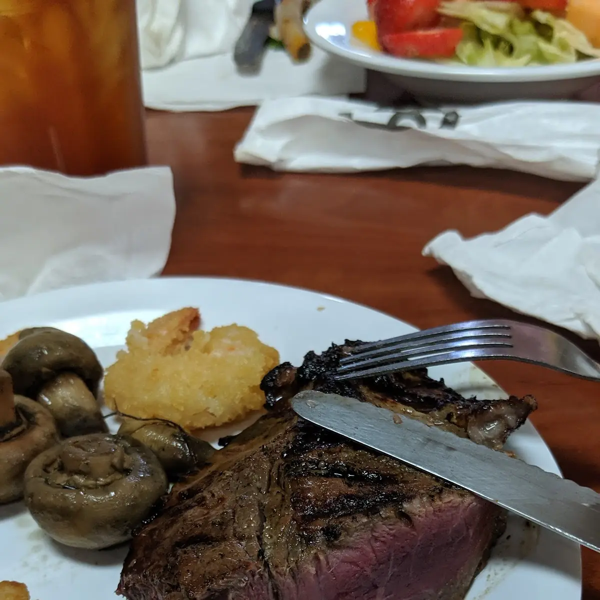 Sirloin Steak and Shrimp