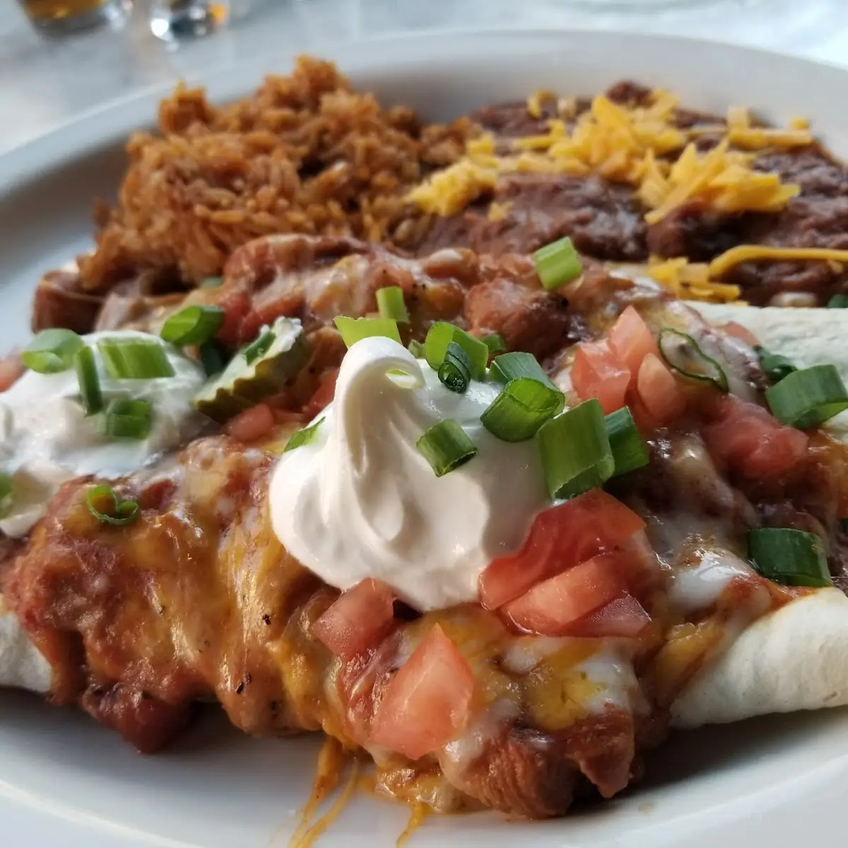 Prime Rib Enchiladas