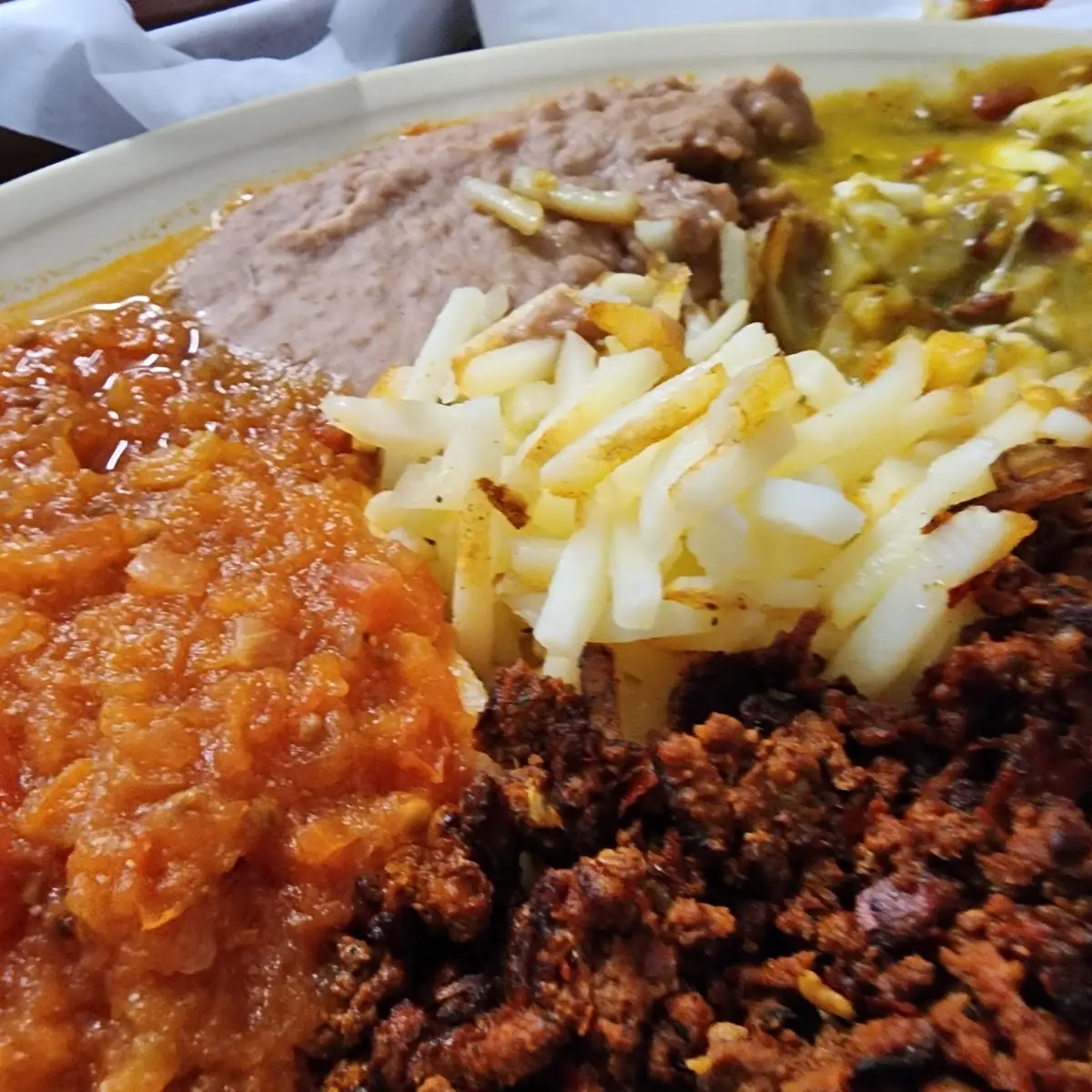 Carne Guisada Plate