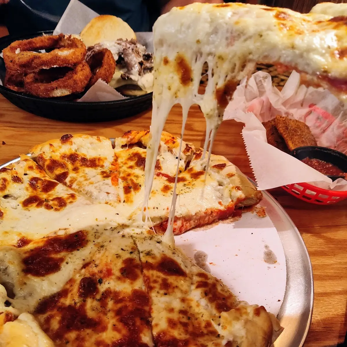 Double Decker Cheese Pizza