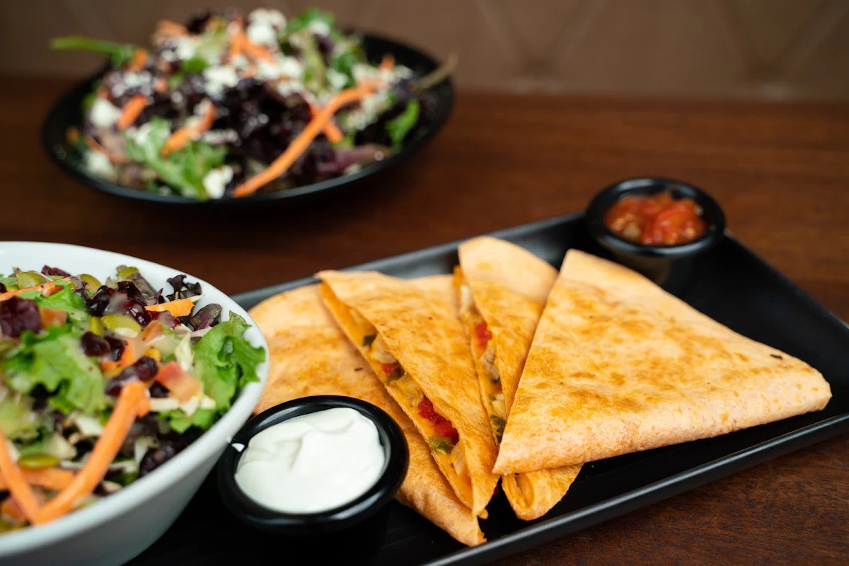 Grilled Chicken Quesadilla, MR MIKES SteakhouseCasual