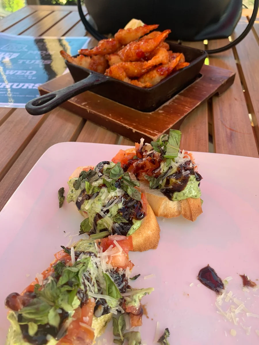 Mushroom Bruschetta Starter 4 Shareable 7, MR MIKES SteakhouseCasual