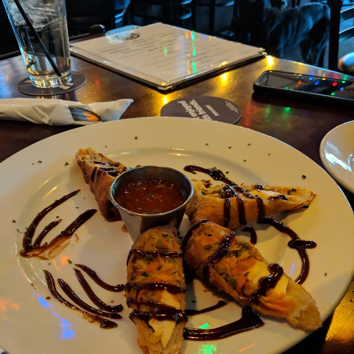 Crispy Tofu Egg Rolls