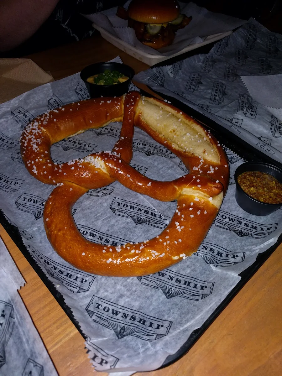 Pretzel with Beer Cheese