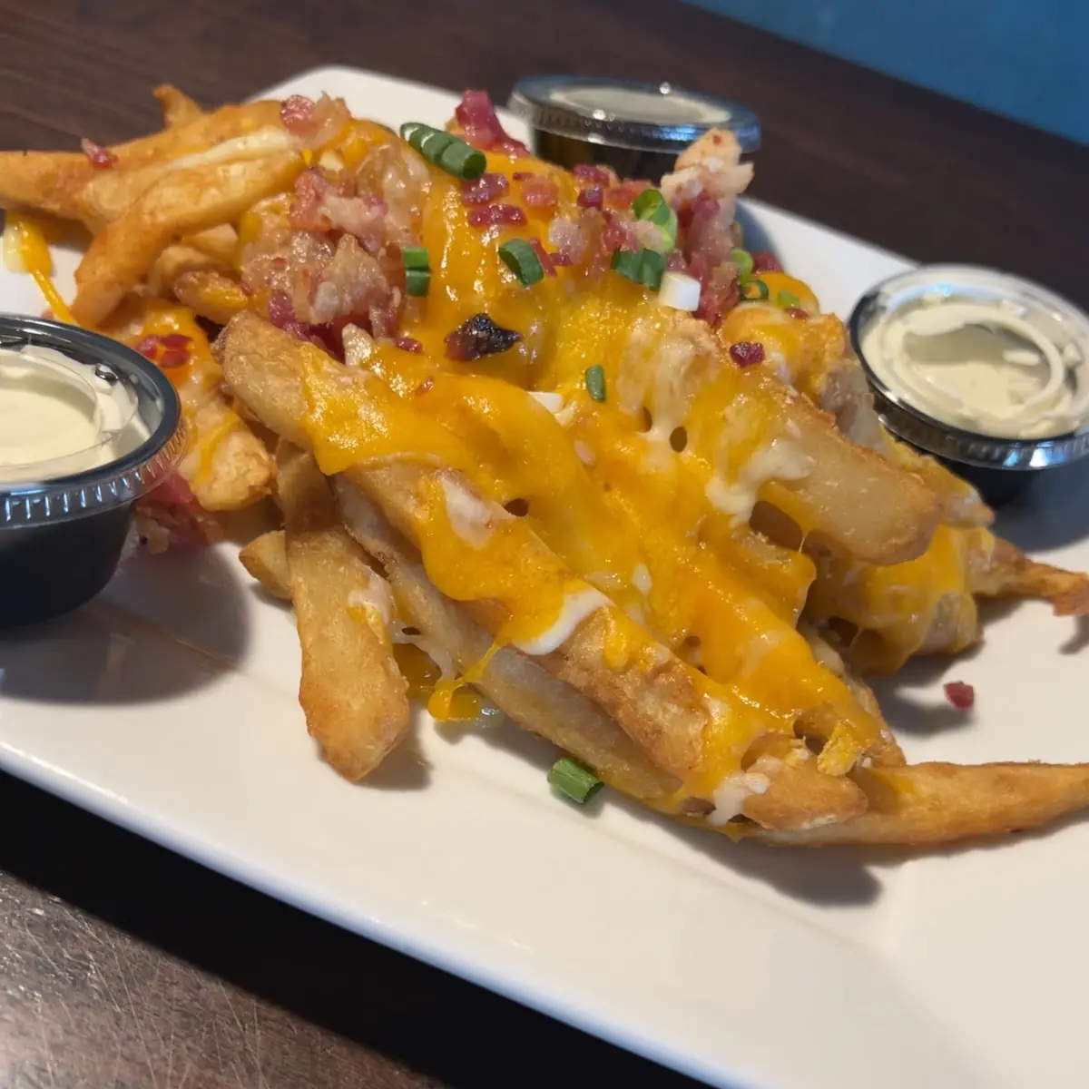 Cheese Fries with Bacon