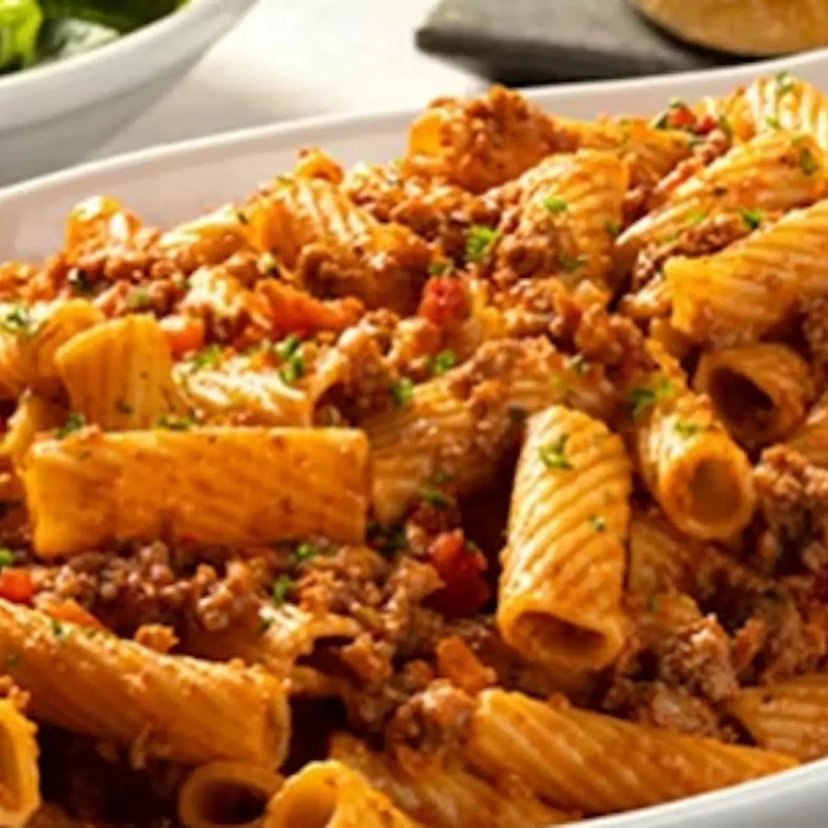 Rigatoni Bolognese Tuesday