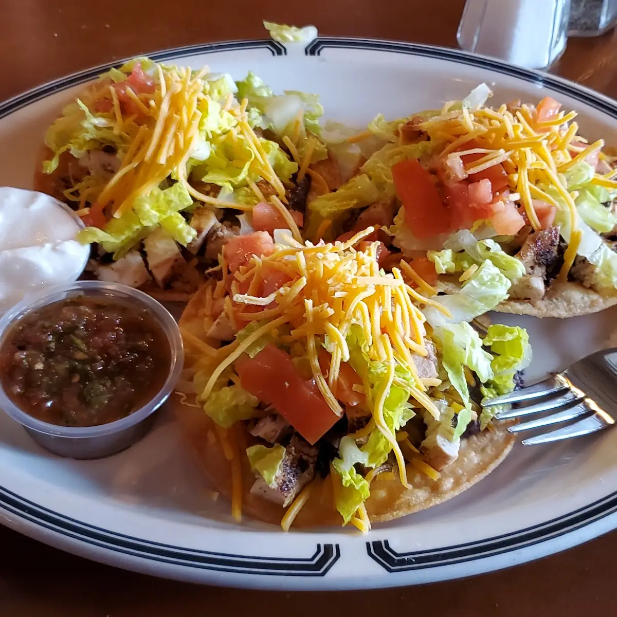Chicken Tostada