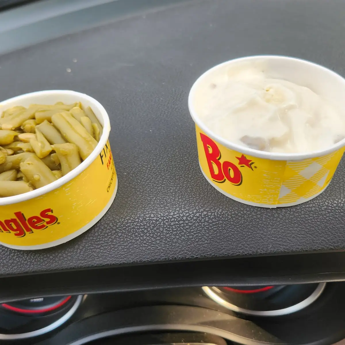 Mashed Potatoesand Green Beans