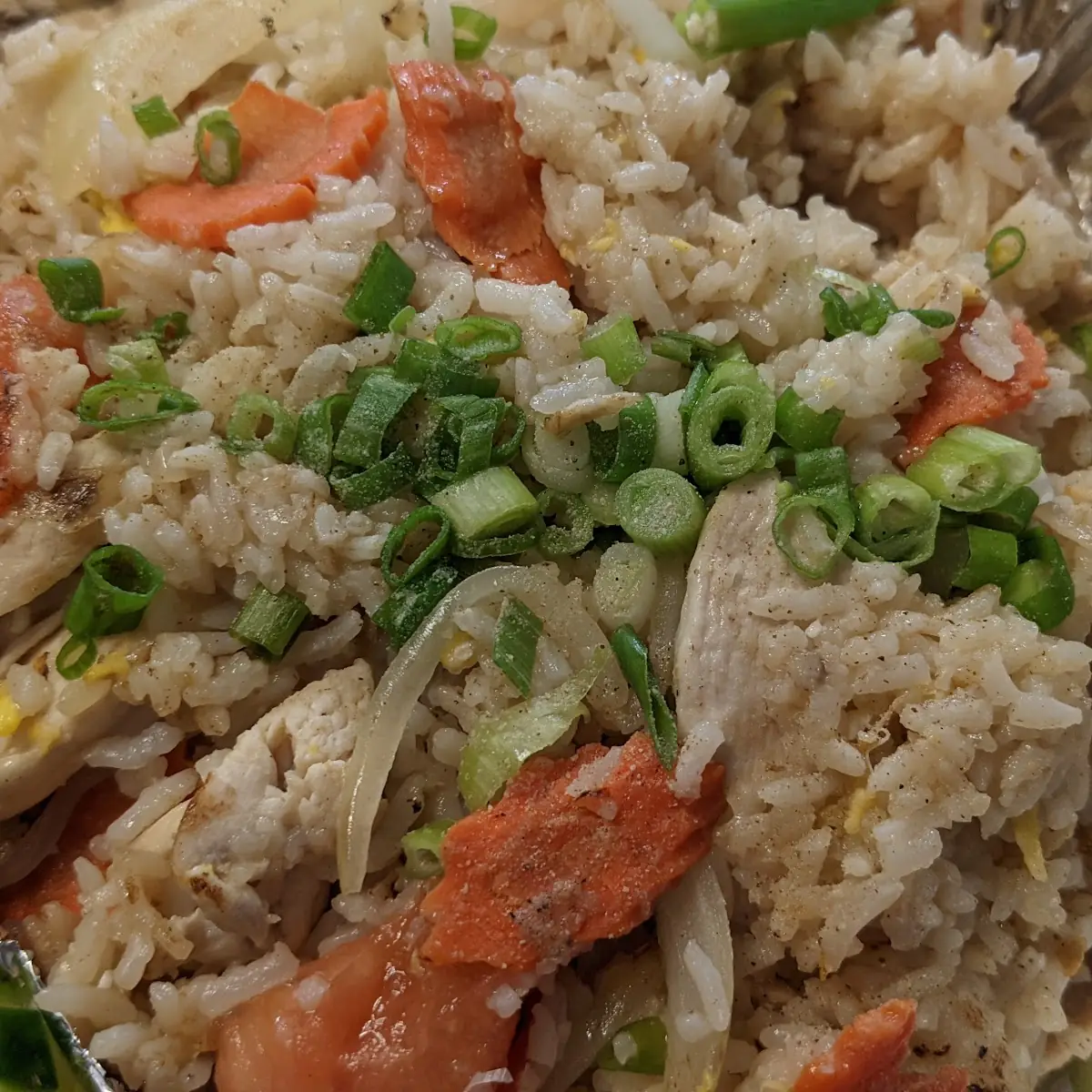 Grilled Chicken Fried Rice