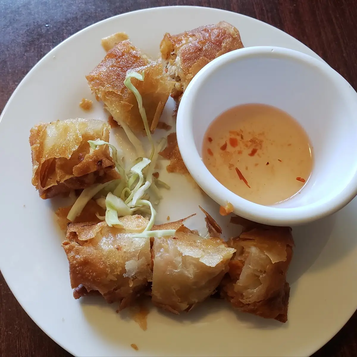 Egg Rolls with Fish Sauce