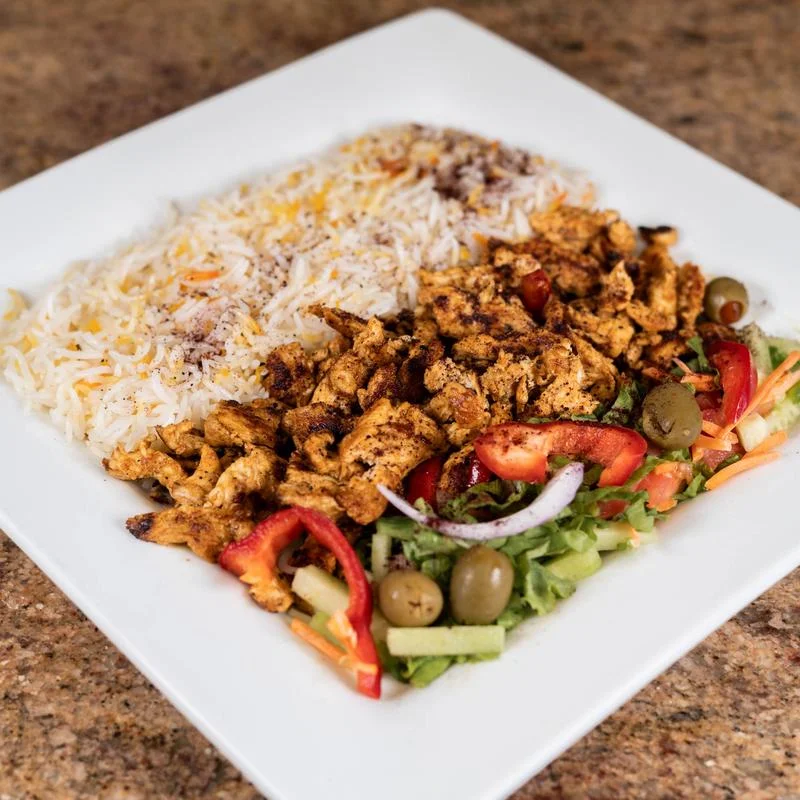 4- Chicken Shawarma Plate