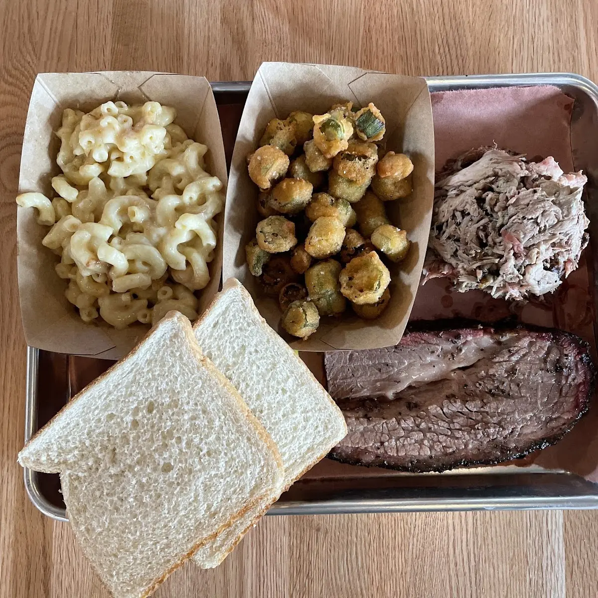 Brisket and Pulled Pork