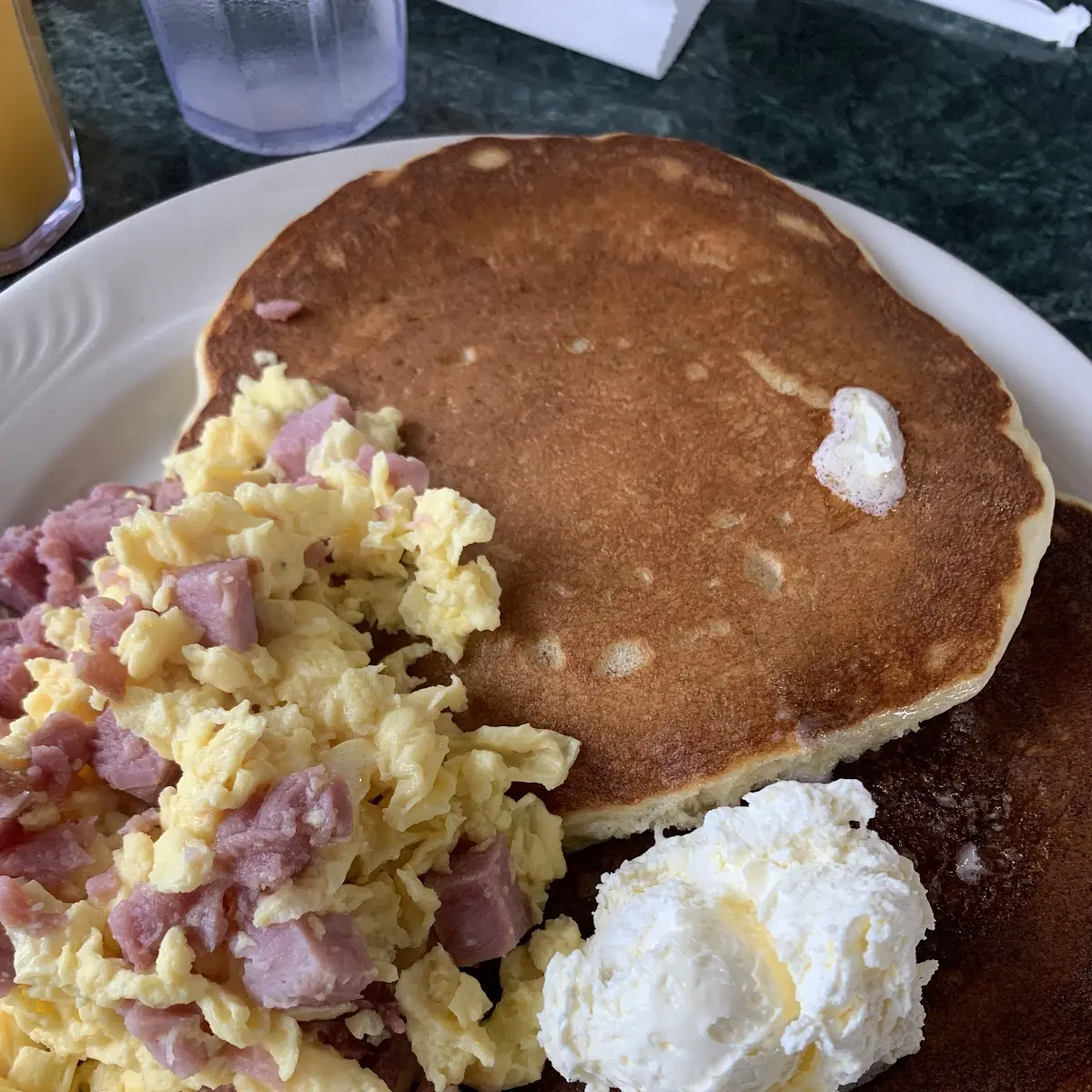Chopped Ham & Scrambled Eggs