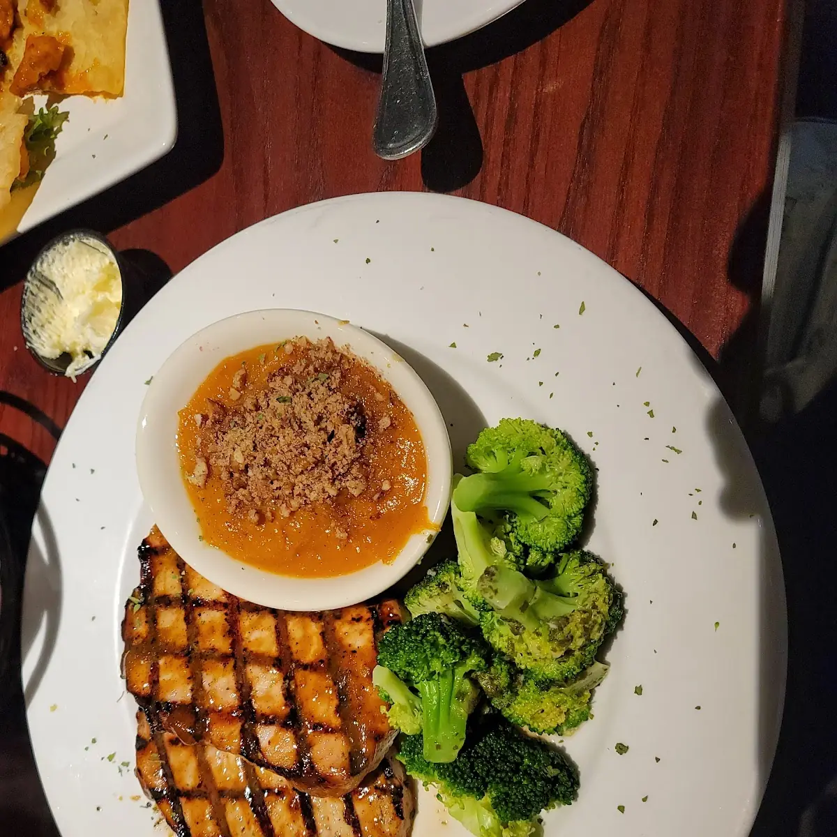Grilled Salmon with Vegetable Salsa
