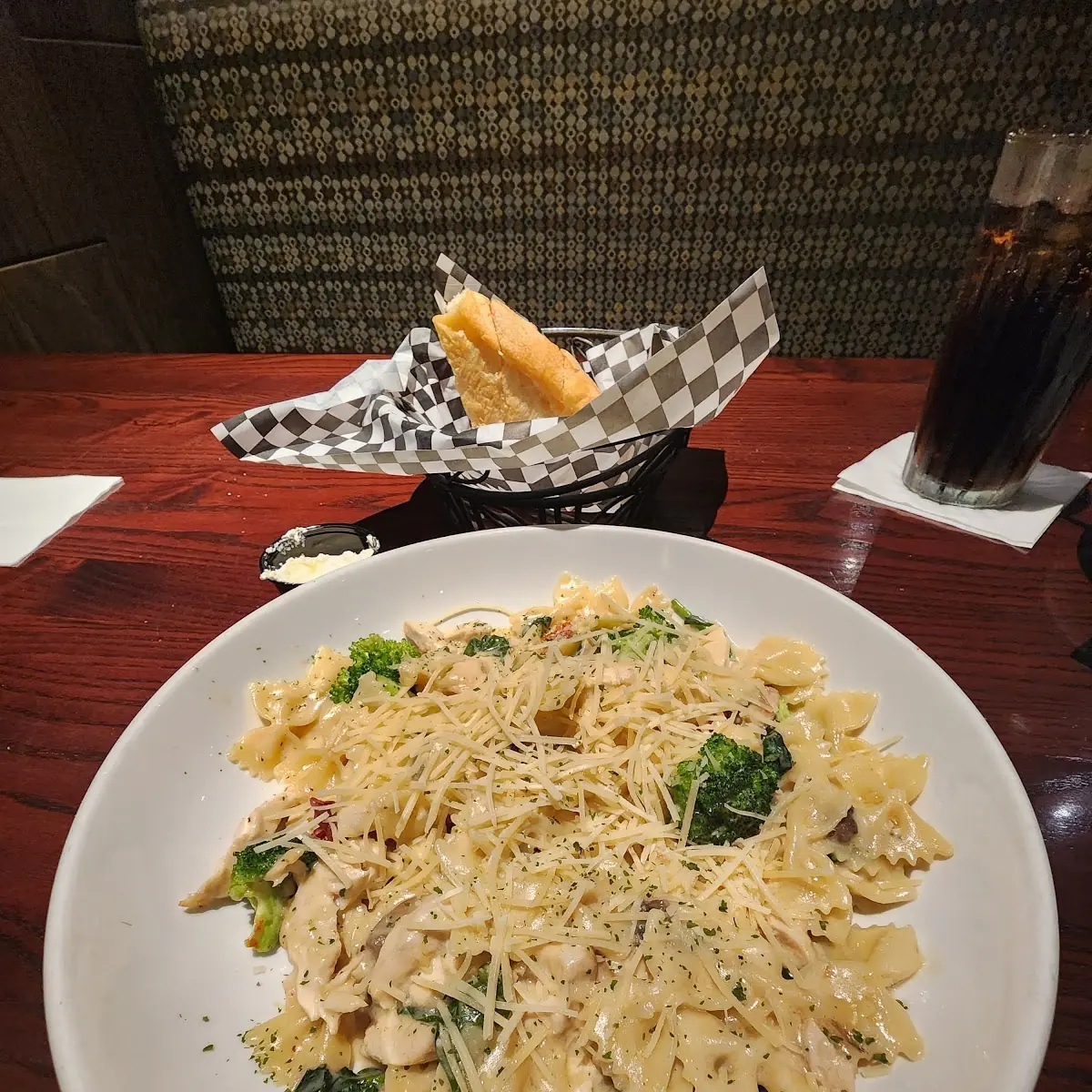 Roasted Chicken Bowtie Pasta