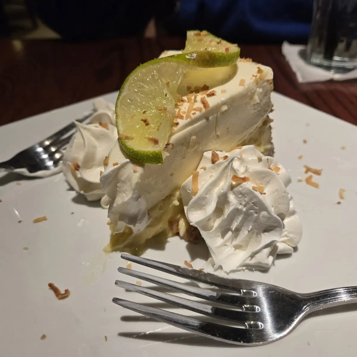 Two Layer Key Lime Pie