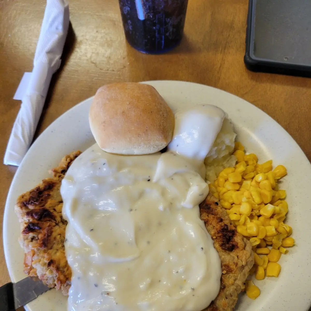Chicken Fried Steak Dinner