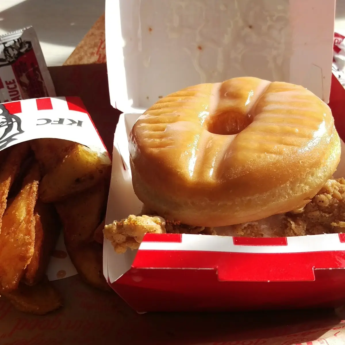 Donut Chicken Sandwich