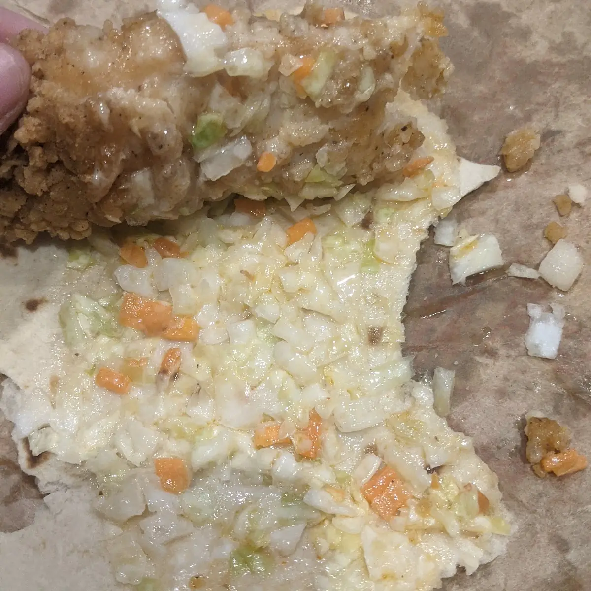 Spicy Chicken Wrap