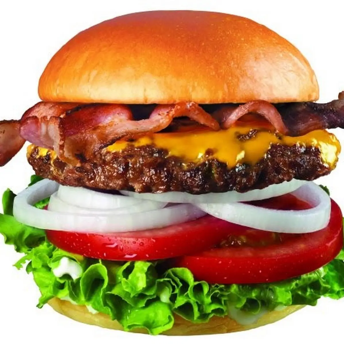 1 2lb Bacon Cheese Burgers