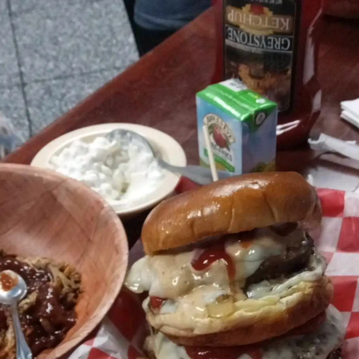 Buffalo Bleu Cheese Burger