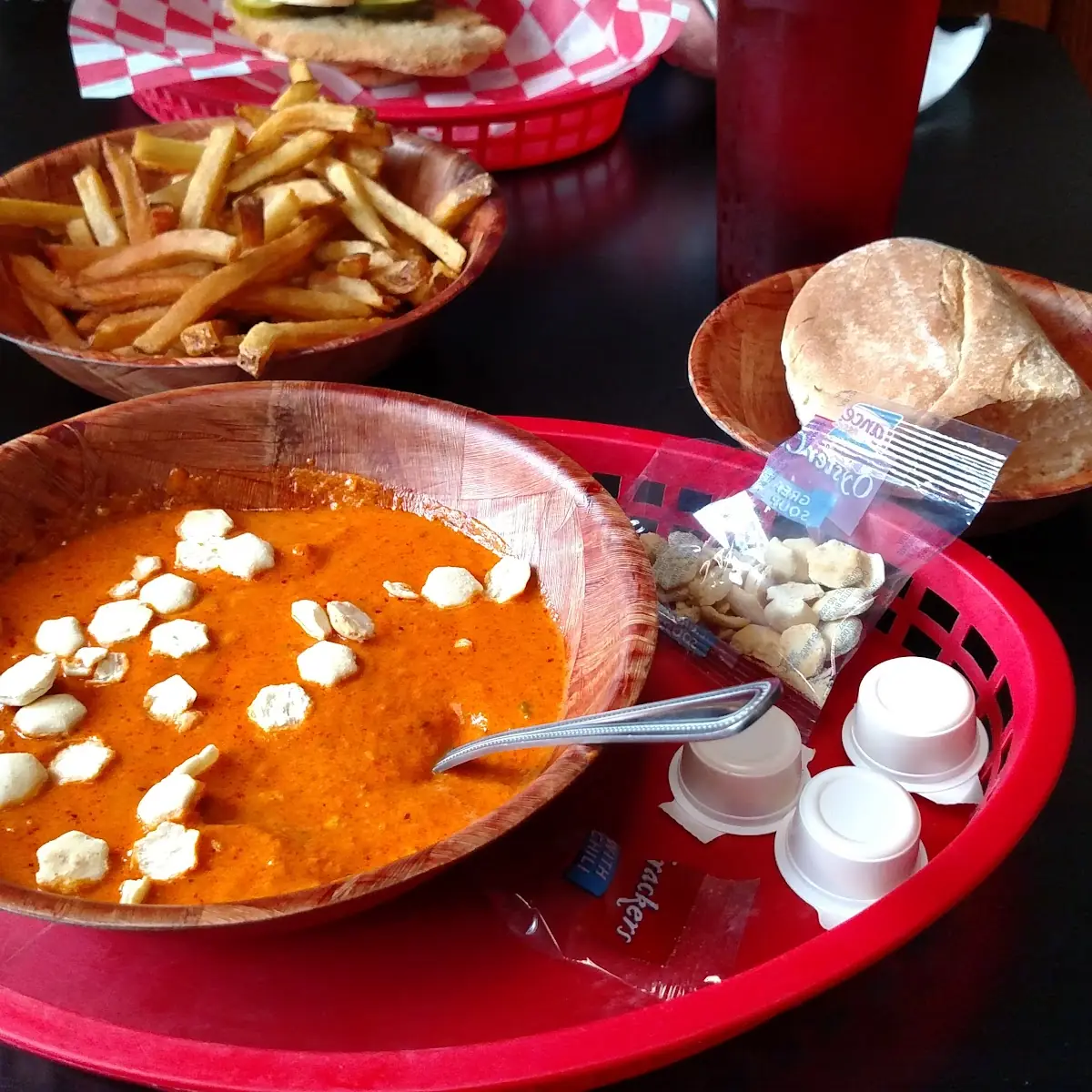 Roasted Red Pepper and Tomato Soup