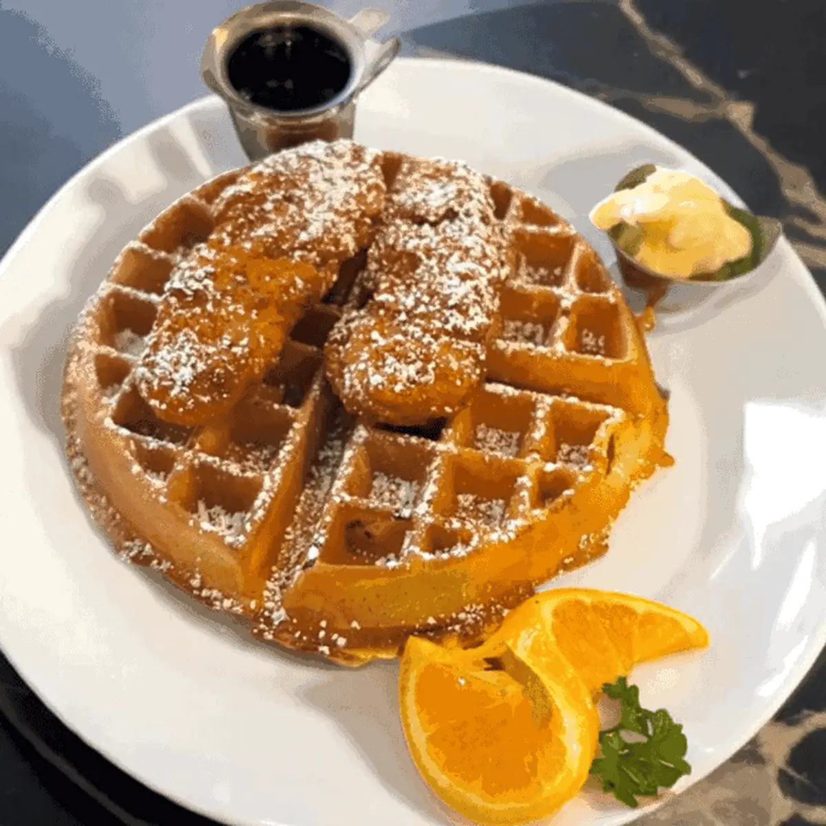 Chicken and Waffles