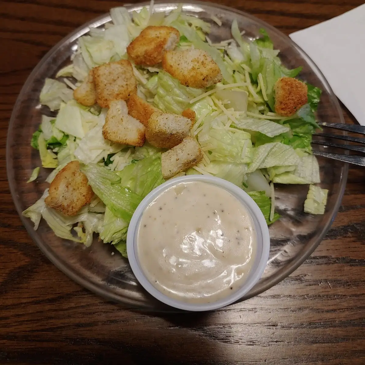 Trio Caesar Salad with Grilled Chicken